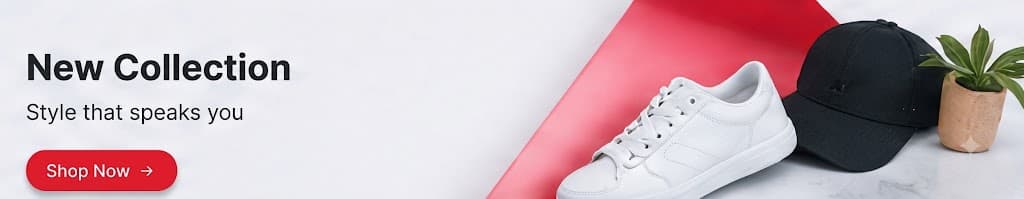New collection promotional banner